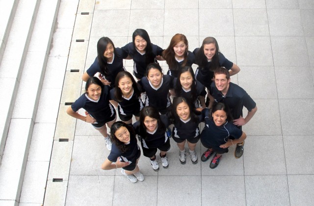 "Old is Gold": The Varsity Girls Volleyball squad is unchanged for this year.