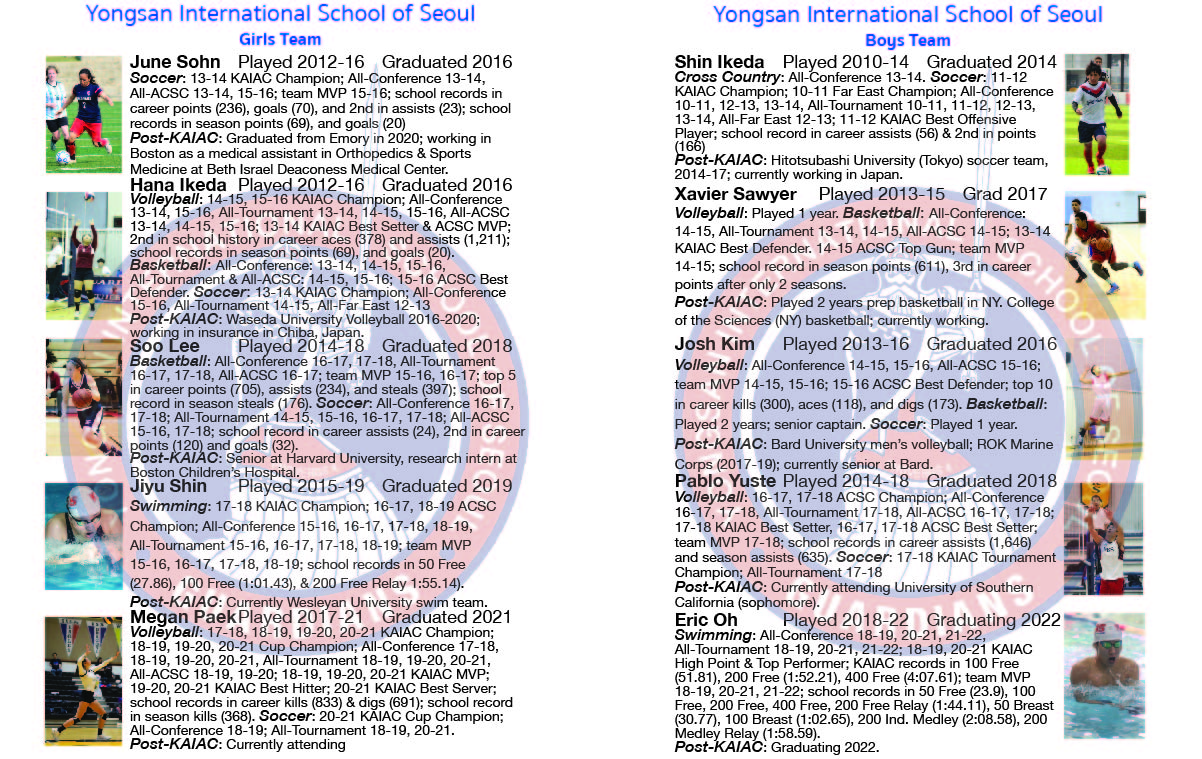 KAIAC 50th Booklet - YISS